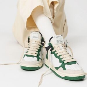 NWOT Oncept Playoff F23 Philly Mid Top Sneaker Varsity Green Leather 9 Shoes